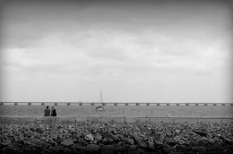 The Lovers, the Boat and the Bridge 