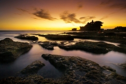 Magical Twilight at Tanah Lot 