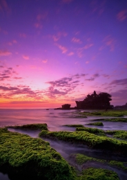 Colorful Sky over Pura Tanah Lot 