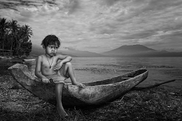 Portrait of Singkarak Boy 