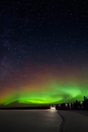 Aurora over Jerisjärvi 