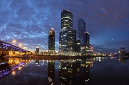 Moscow never sleeps 