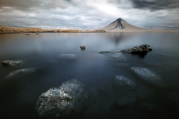 Mt mayon In false color 