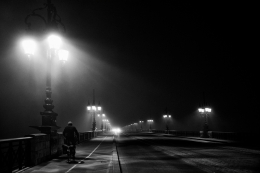 A walk in the night