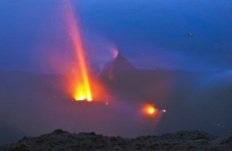 The eruption 