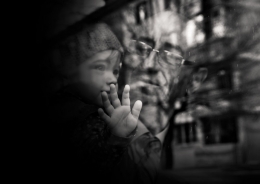 Child at window___ 