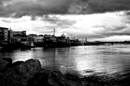 Wexford Harbor-Irish Sea 