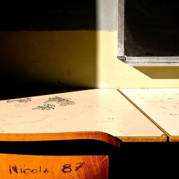 school' desks  (nicola '87) 