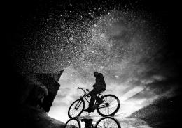 Pedalando sotto le stelle 