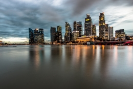 Singapore Skyline 