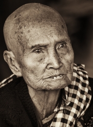 Woman In Market - Cambodia 2014 