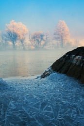 On the frozen shores of Bistrita 