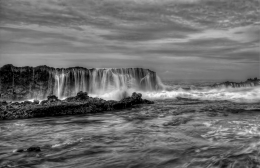 Tanjung Layar Waterfall 