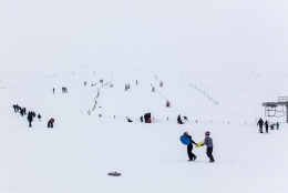 Pistas na Serra da Estrela 