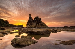 Burning Sky at Tanjung Layar 