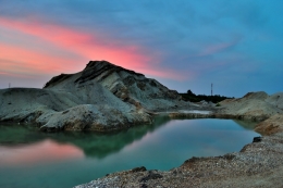 Dusk in the dunes 