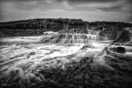 Waterfall at Karang taraje 