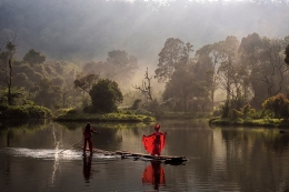 across the river 