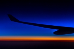 Plane Sunrise 