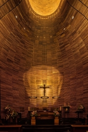 The Altar of Stella Maris Church 