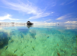 dermaga derawan 