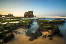 Morning at Kukup Beach 