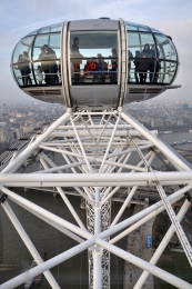 no céu de Londres 