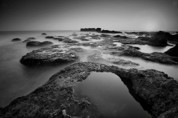 Wave fog singing in rock 