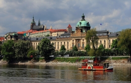 On the river Vltava 