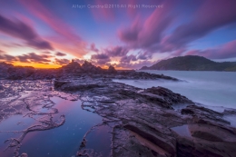 Wedi Ombo Beach, Yogyakarta Indonesia 