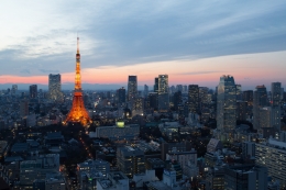 Tokyo Tower at Twilight 