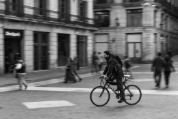 Ciclista. 