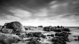 Rocks and sea 