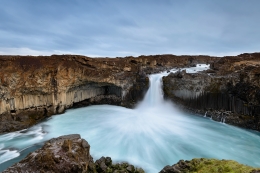 Aldeyjarfoss Waterfall 