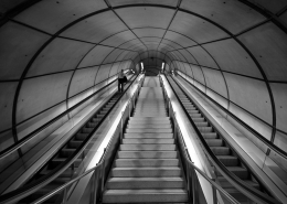 alone, in the subway 