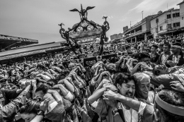 The last Tsukiji Shi-shi festival2015 