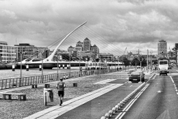 City scene in Dublin (Ireland) 