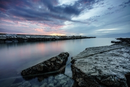 Mystiue sunset at NBS Port Kupang NTT 