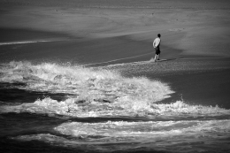 O lento abandonar das ondas 