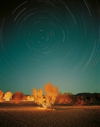 Desert at night 