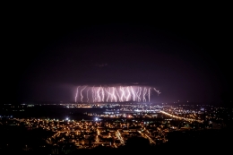 Storm near my lovely town 