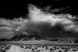 Storm in the mountain 