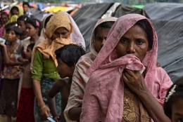 Rohingya refugees  