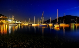 Blue Hour at Garda Lake 