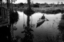 dayung sampan 