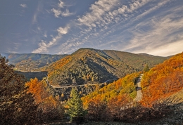 ESTRELA MOUNTAIN IN THE AUTUMN 