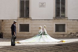 Estatuas vivas Coimbra 