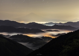 Glowing clouds 