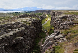 Canyon in Iceland 