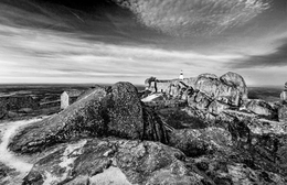 MEDIEVAL ARCHITECTURE - AT THE TOP OF MONSANT 